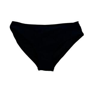 Zmart Women's Medium Black Mid Rise Swim Bikini Bottoms Swimwear NWT